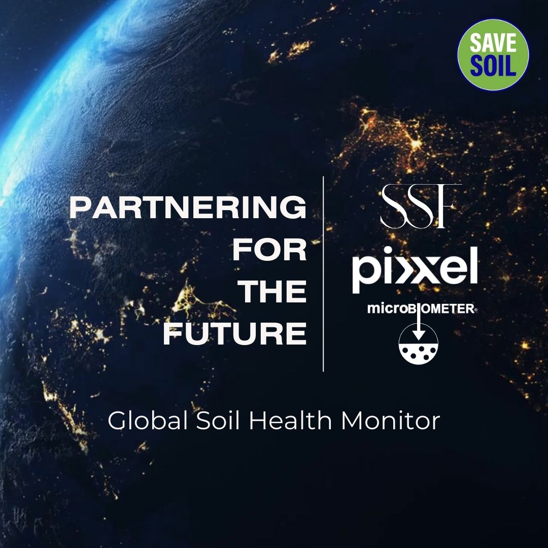 Partnership For The Future: Pixxel, SSF and Microbiometer For Global Soil Health Monitor