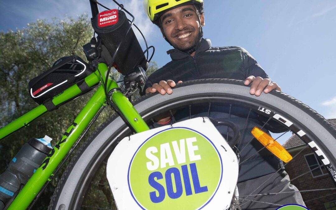 Cycling Across 4 Continents: Donate To Support 19-Year-Old- Sahil Jha on a Mission to Save Soil