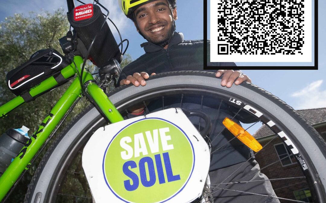 Cycling Across 4 Continents: Donate To Support 19-Year-Old- Sahil Jha on a Mission to Save Soil